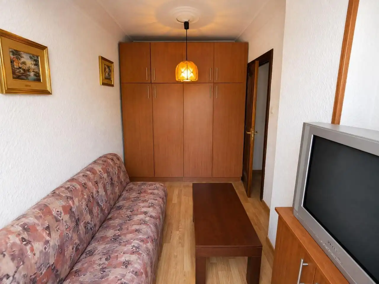 Sala de estar de Piso en venta en Zaragoza con Calefacción, Parquet y Terraza