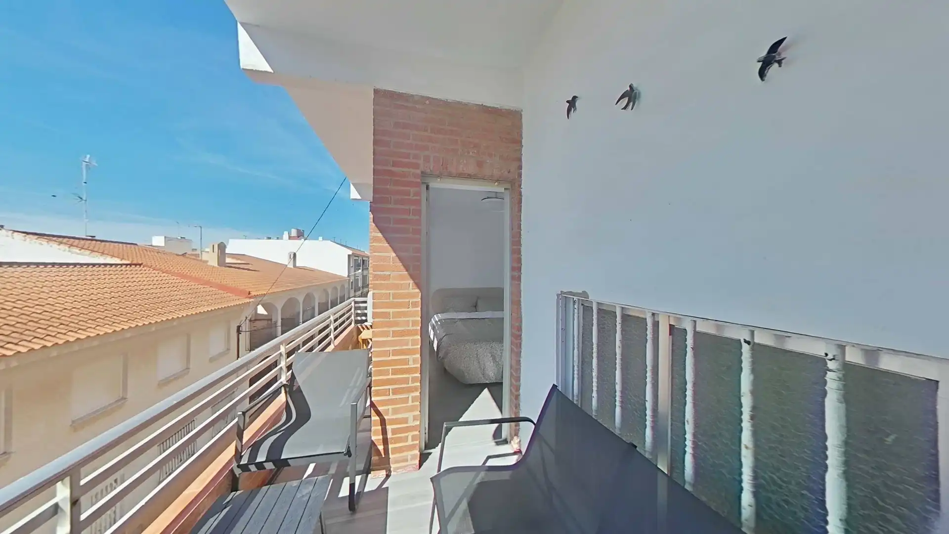 Terraza de Apartamento en venta en San Pedro del Pinatar con Parquet