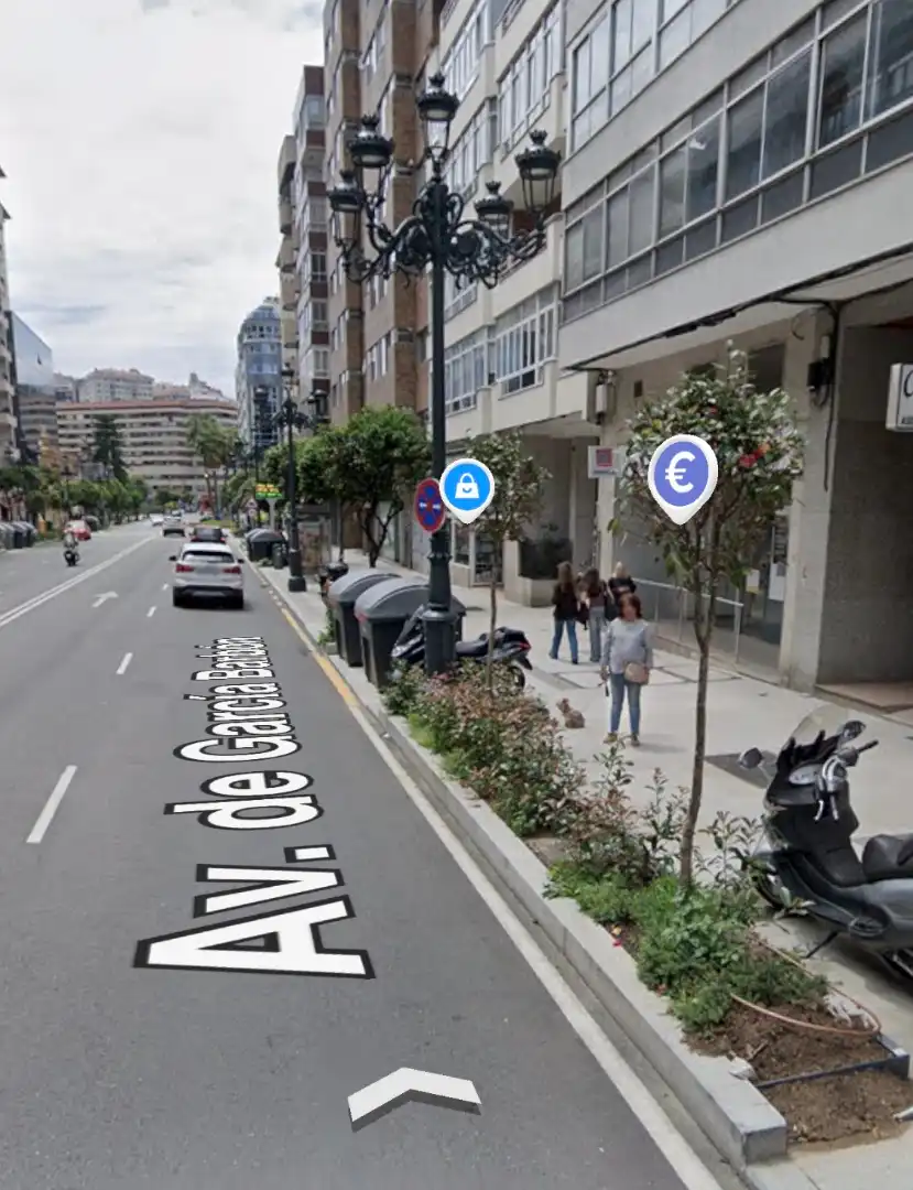Vista exterior de Piso en venta en Vigo  con Amueblado