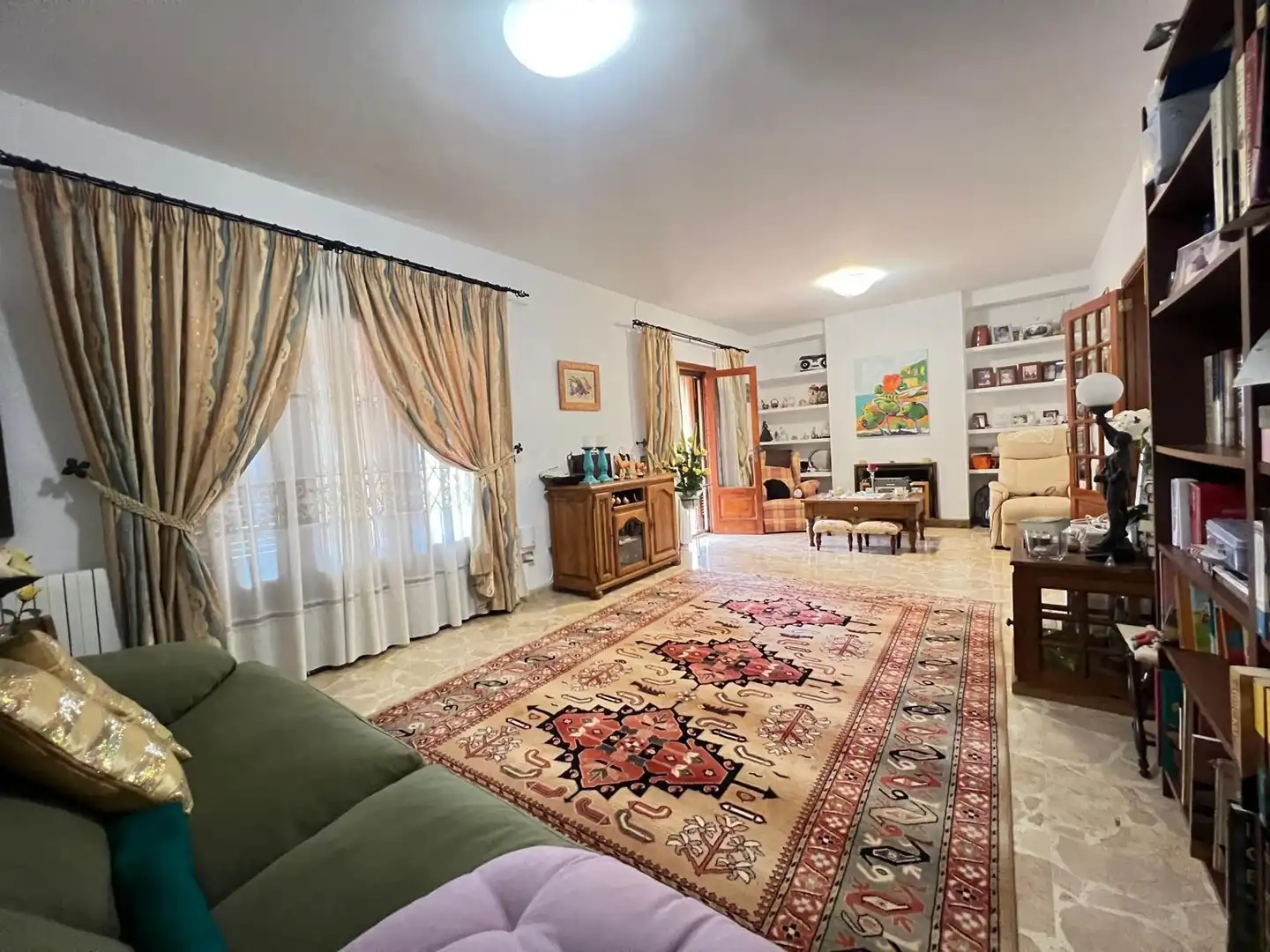 Sala de estar de Finca rústica en venta en Inca con Aire acondicionado y Jardín privado