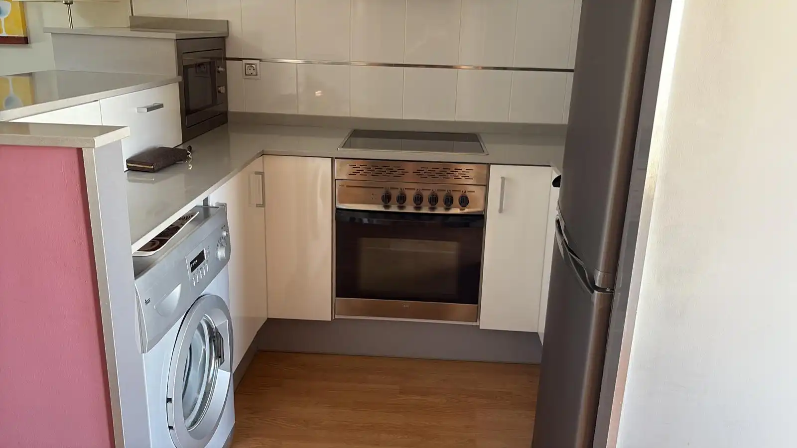 Cocina de Piso de alquiler en Loriguilla con Aire acondicionado, Parquet y Trastero