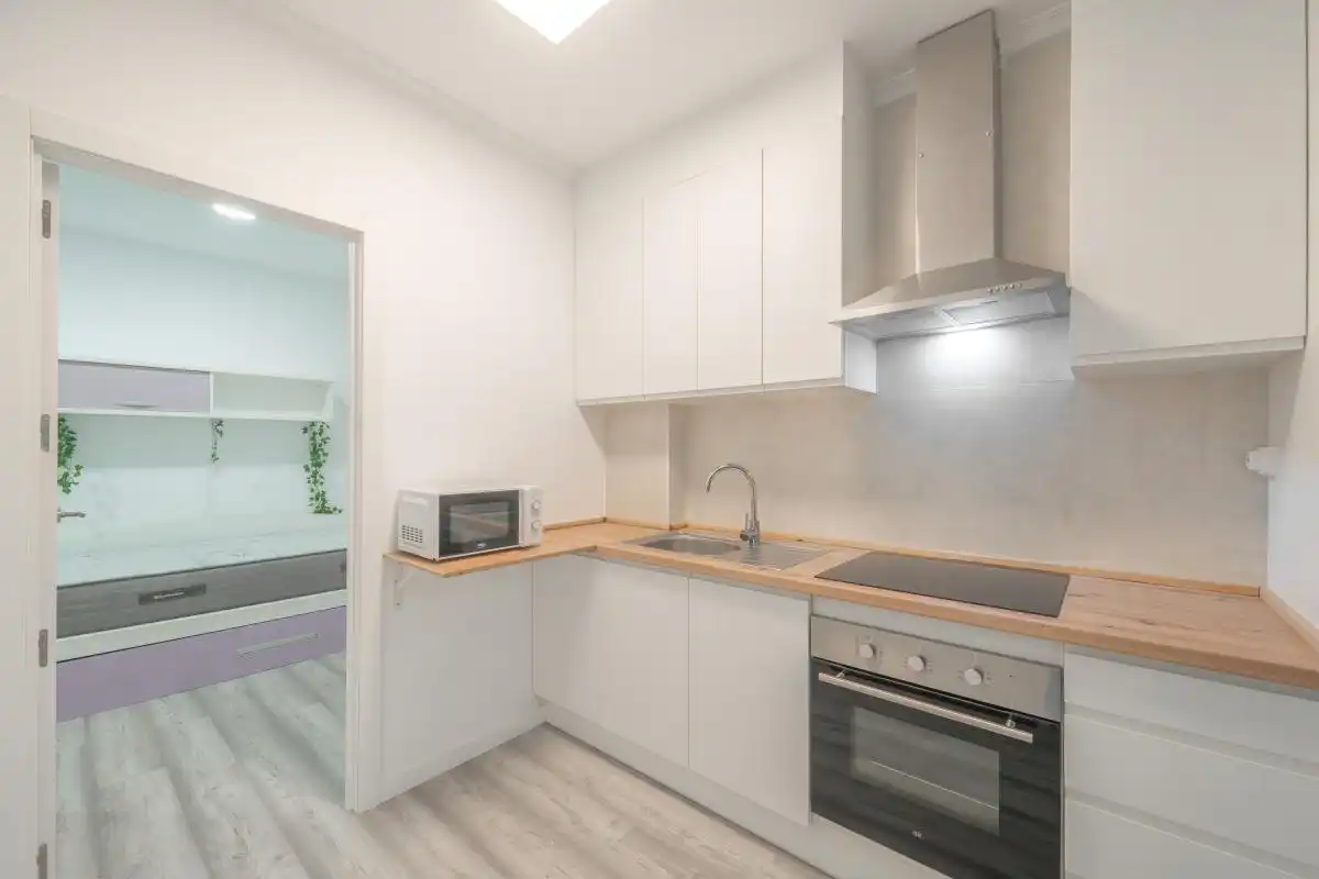 Cocina de Planta baja en venta en Santa Pola con Aire acondicionado, Calefacción y Amueblado