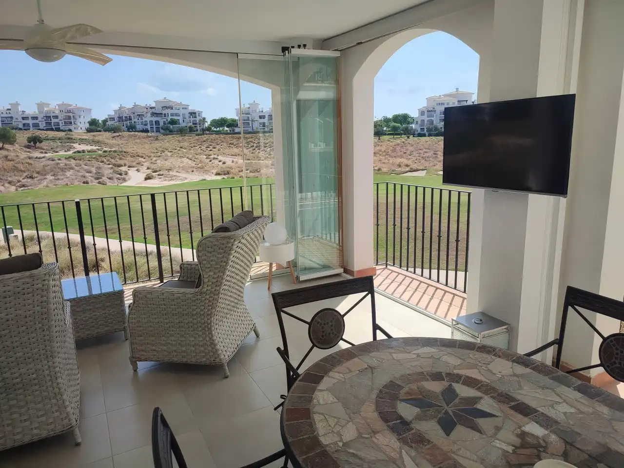 Terrasse von Wohnungen zum Verkauf in Murcia