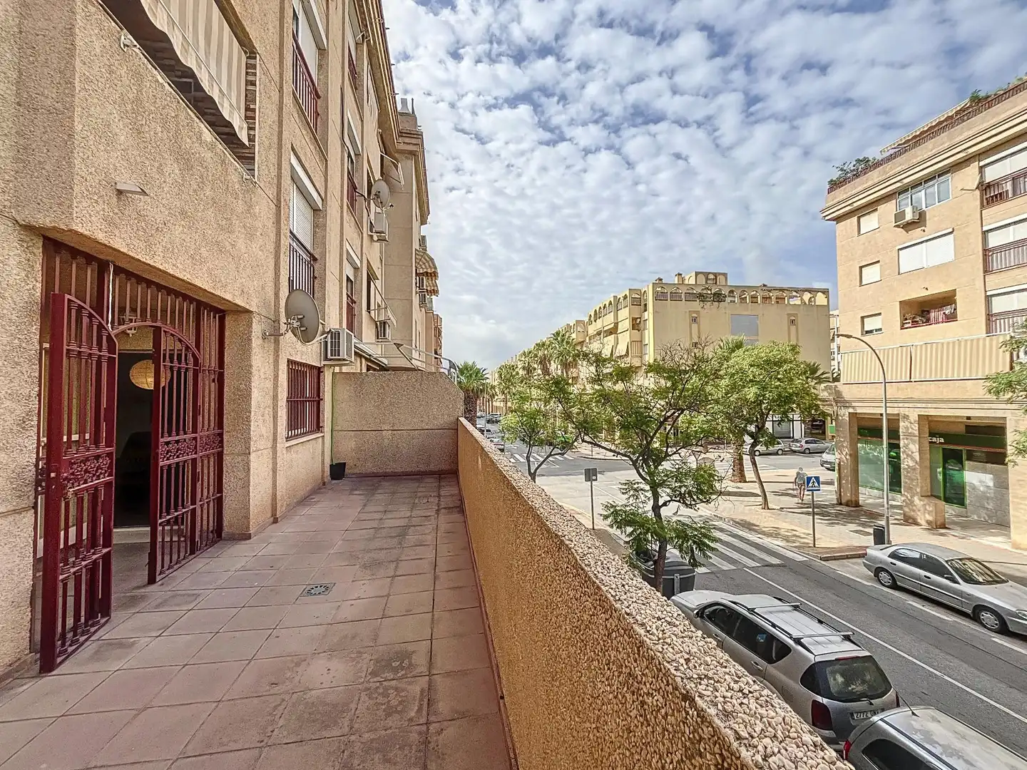 Vista exterior de Pis per a compartir en Málaga amb Terrassa, Moblat i Rentadora
