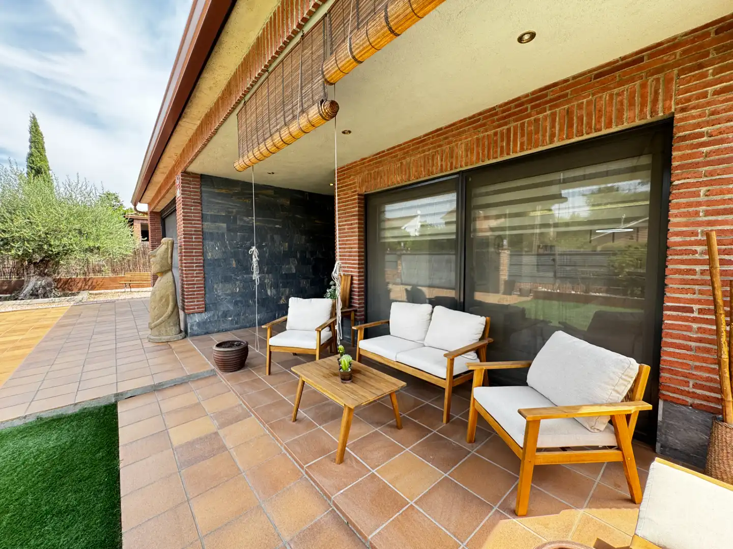 Terrassa de Casa o xalet en venda en Sant Antoni de Vilamajor amb Aire condicionat, Calefacció i Jardí privat