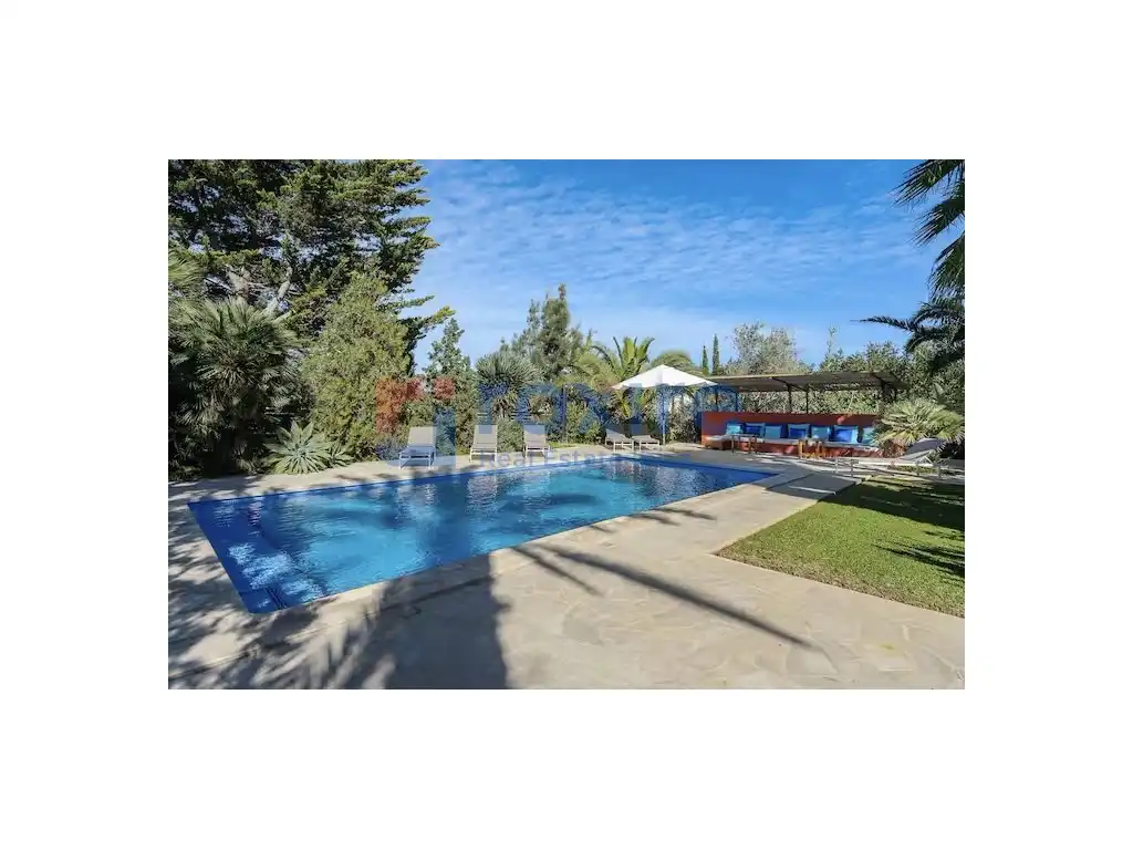 Jardín de Casa o chalet de alquiler en Sant Josep de sa Talaia con Aire acondicionado, Jardín privado y Terraza