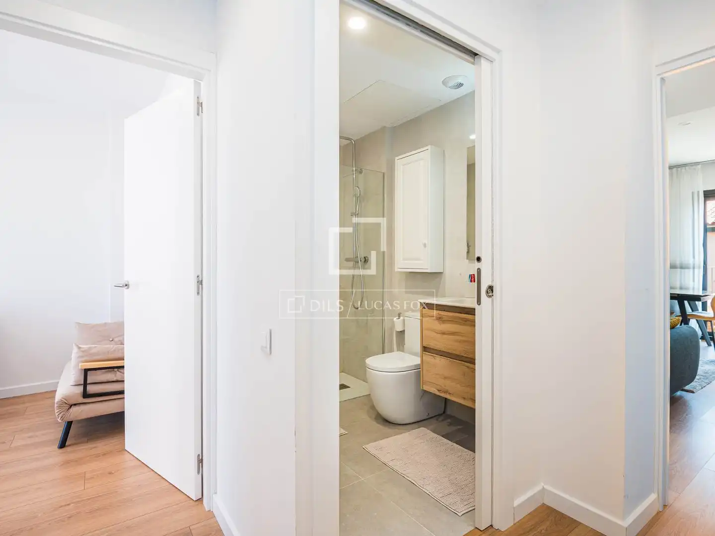 Badezimmer von Wohnung zum Verkauf in Sant Cugat del Vallès mit Klimaanlage, Heizung und Terrasse