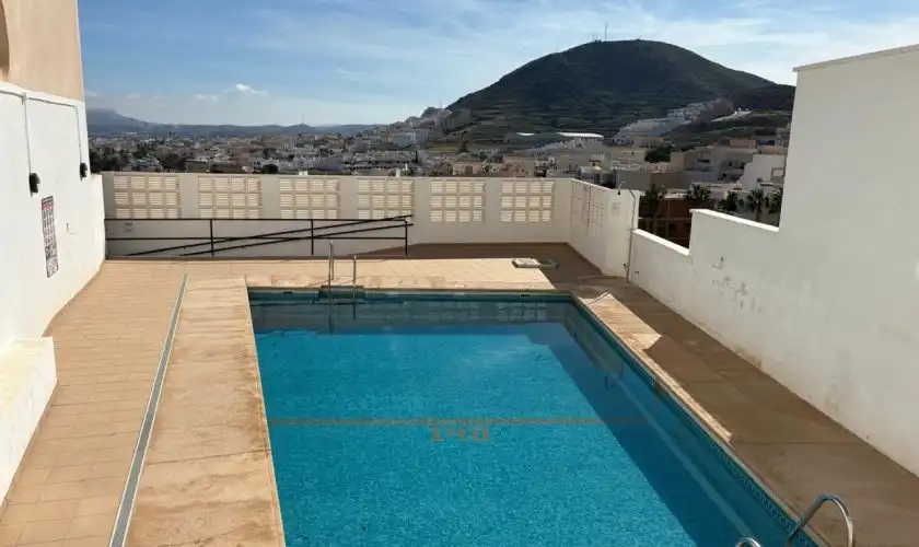 Swimming pool of Flat for sale in Carboneras  with Air Conditioner, Terrace and Storage room