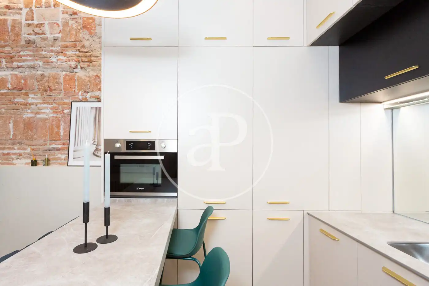 Küche von Wohnung zum Verkauf in Madrid mit Klimaanlage, Heizung und Möbliert
