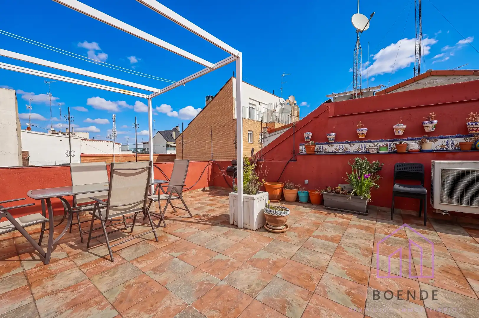 Terraza de Ático en venta en Madrid con Aire acondicionado, Calefacción y Parquet