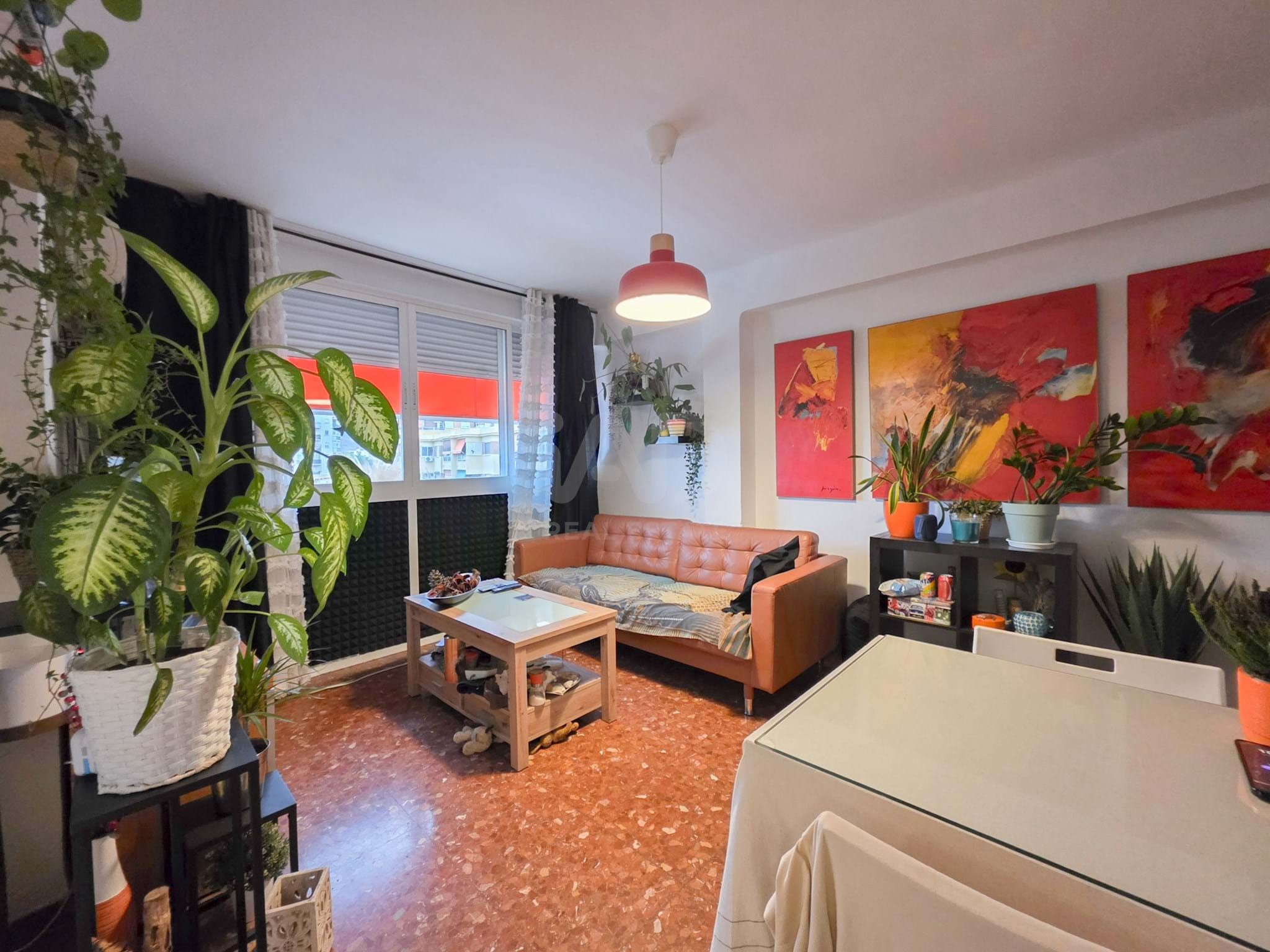 Living room of Flat for sale in Málaga Capital  with Air Conditioner and Heating