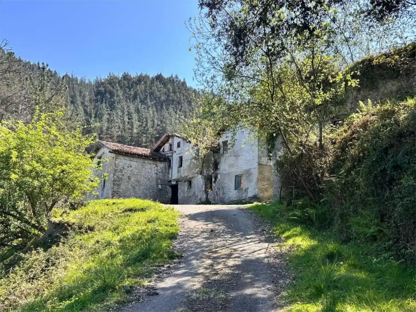 Vista exterior de Finca rústica en venda en Gizaburuaga