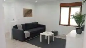 Living room of Flat for rent in Gijón   with Heating, Parquet flooring and Furnished