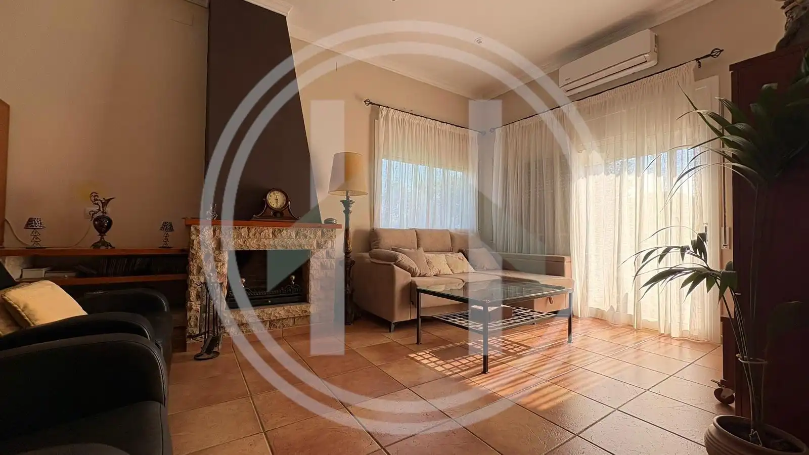 Sala de estar de Casa o chalet en venta en Cànoves I Samalús con Aire acondicionado, Calefacción y Terraza