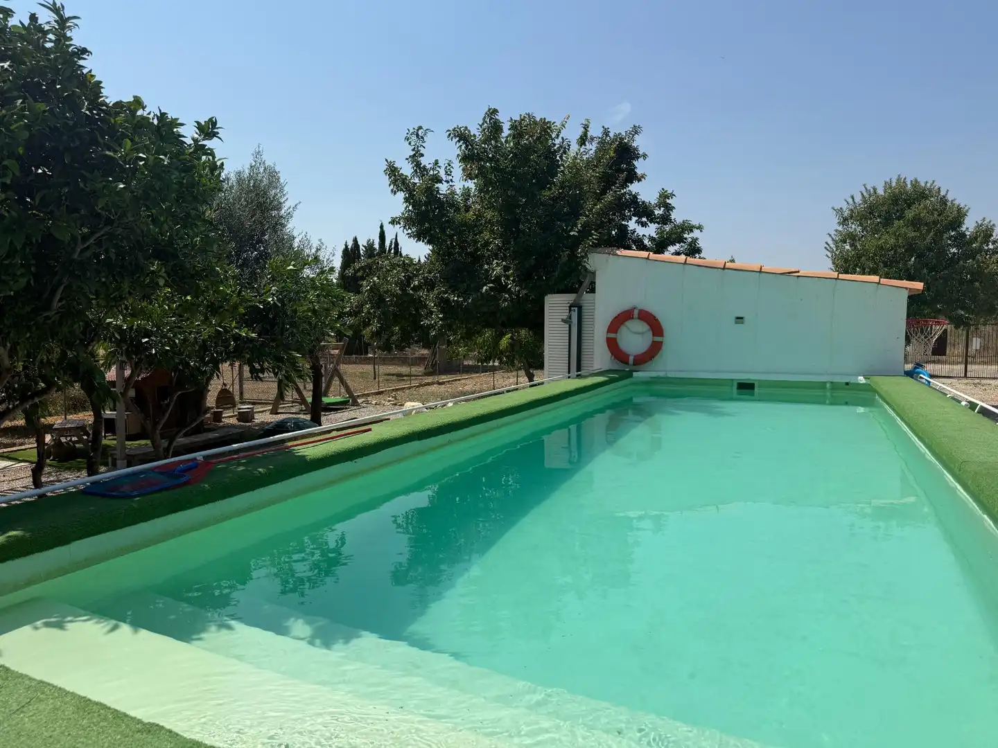 Swimming pool of Country homes for sale in Campanet  with Heating, Private garden and Swimming Pool