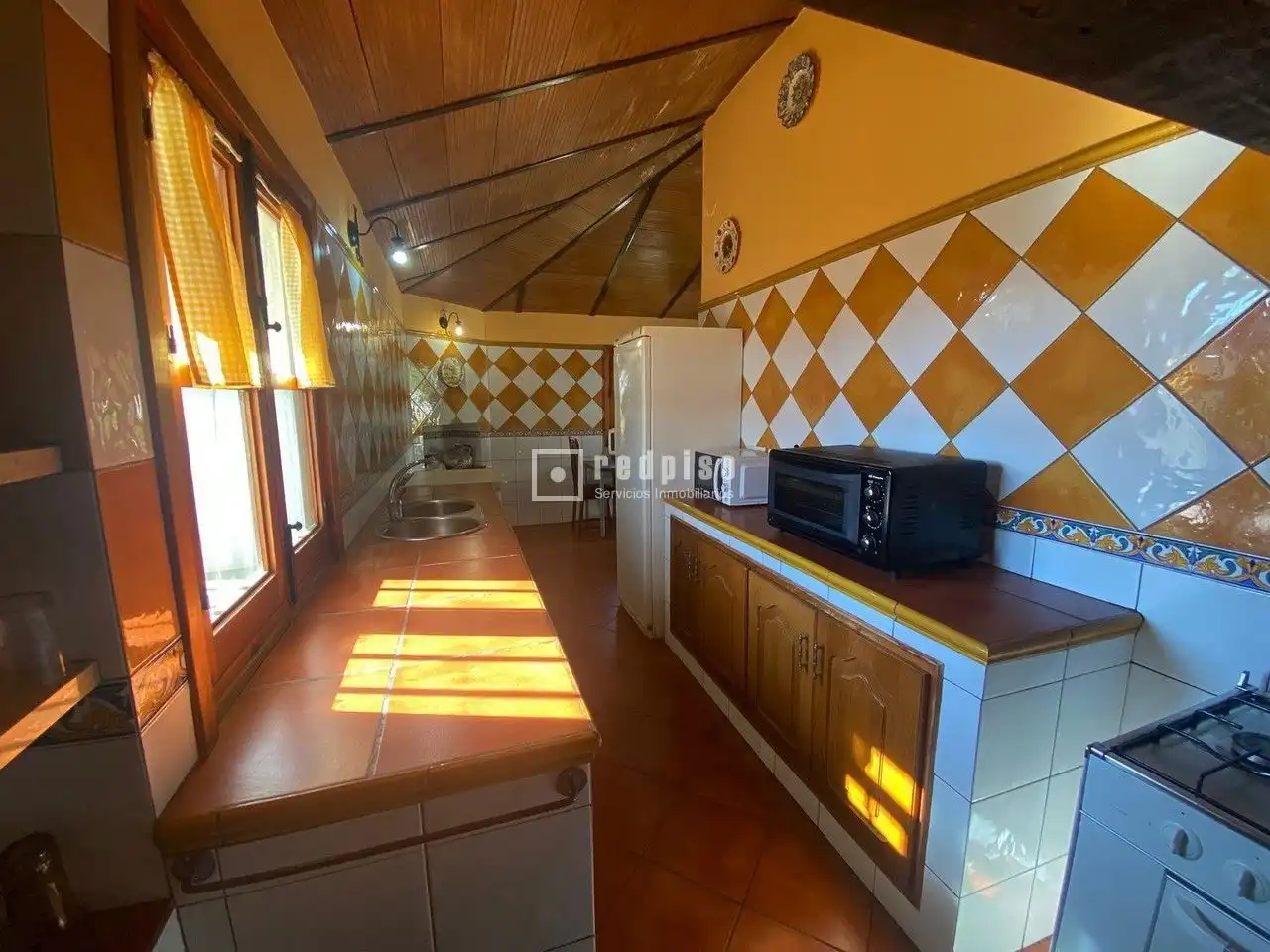 Cocina de Casa o chalet en venta en Málaga con Calefacción, Jardín privado y Terraza