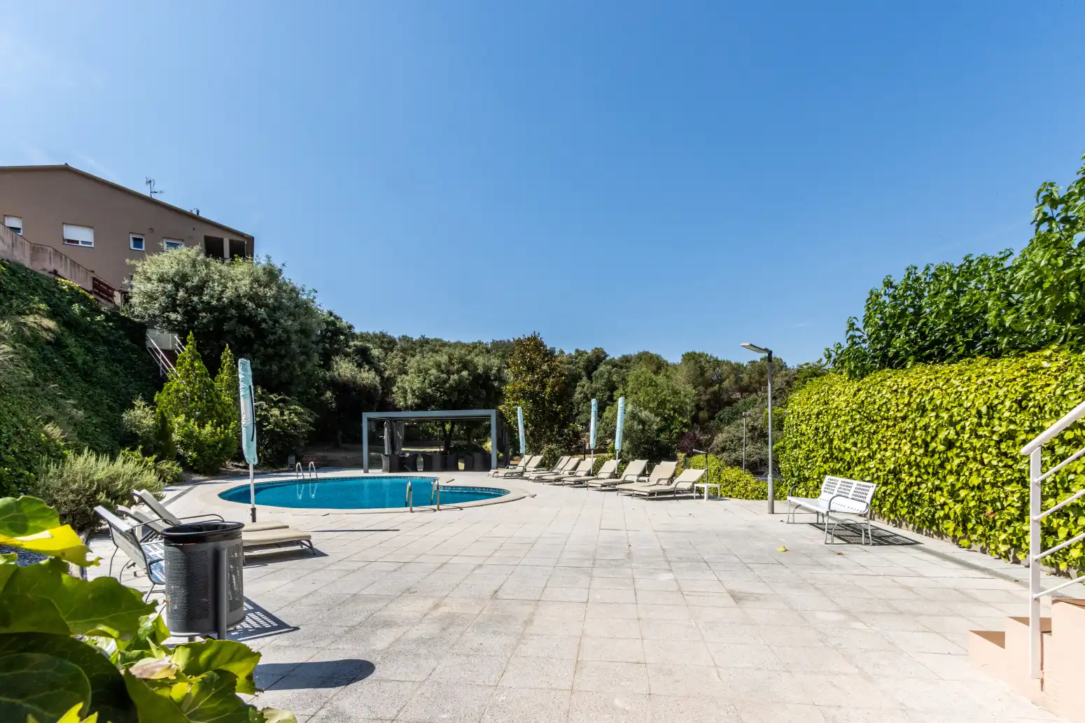Piscina de Casa adosada en venda en Vacarisses amb Calefacció, Jardí privat i Terrassa