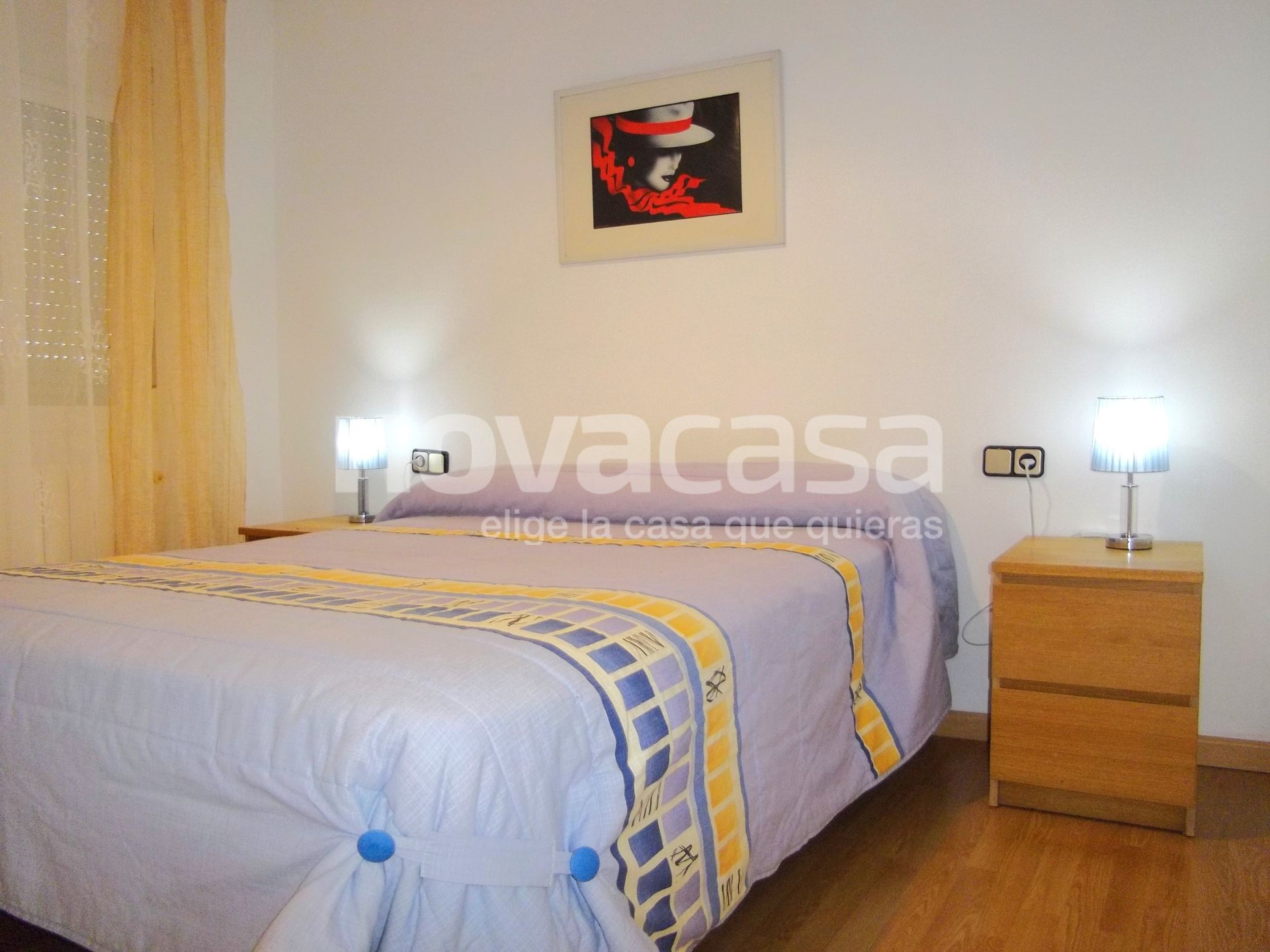 Bedroom of Apartment to rent in  Albacete Capital  with Air Conditioner, Heating and Parquet flooring