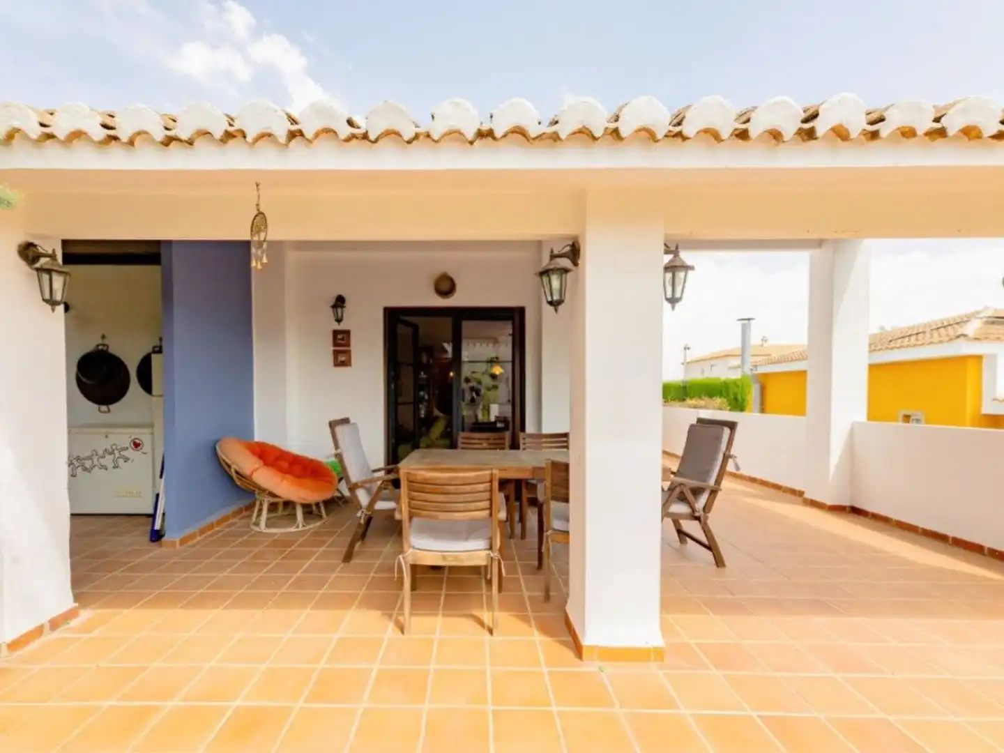 Terrassa de Casa o xalet en venda en Benifaió amb Terrassa, Traster i Piscina