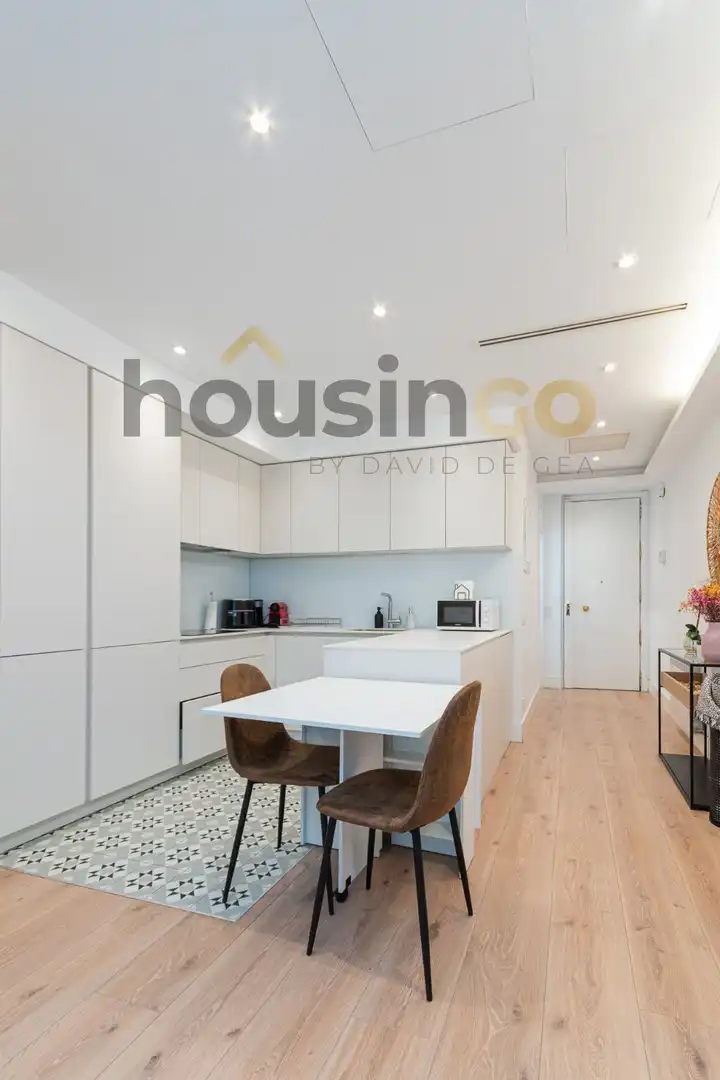 Cocina de Piso de alquiler en Madrid con Aire acondicionado, Calefacción y Terraza