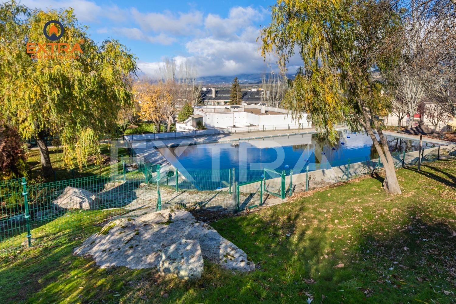 Swimming pool of Flat for sale in Collado Villalba  with Heating, Private garden and Terrace