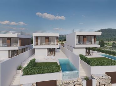 Chalet con piscina en venta en Balcón de Finestrat - Terra Marina