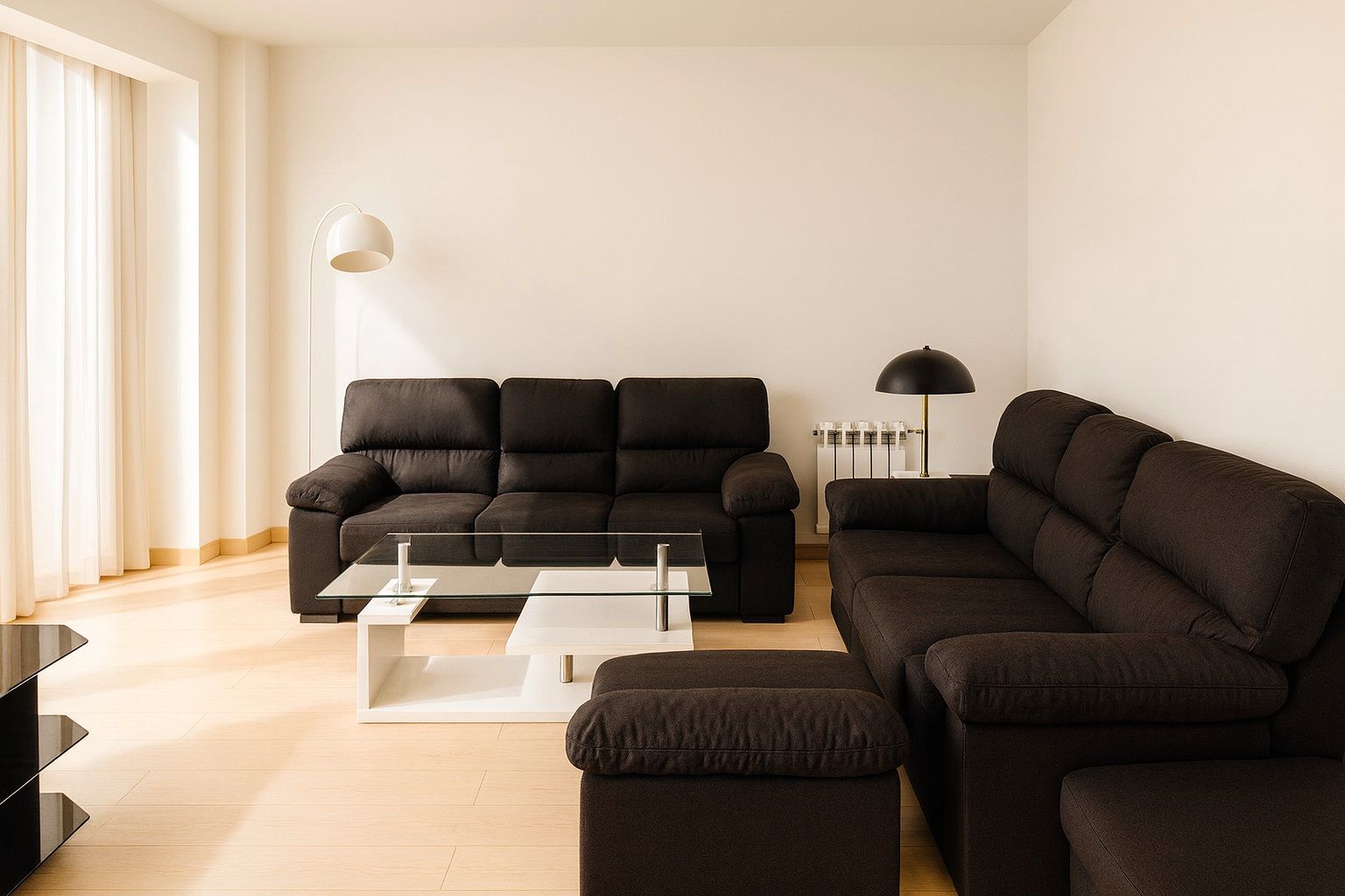 Living room of Flat to rent in  Murcia Capital  with Air Conditioner, Heating and Furnished