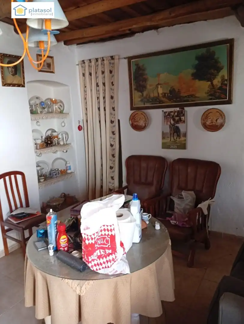 Living room of Houses for sale in Santa Olalla del Cala  with Terrace