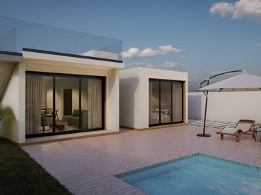 Chalet con piscina en venta en Fortuna