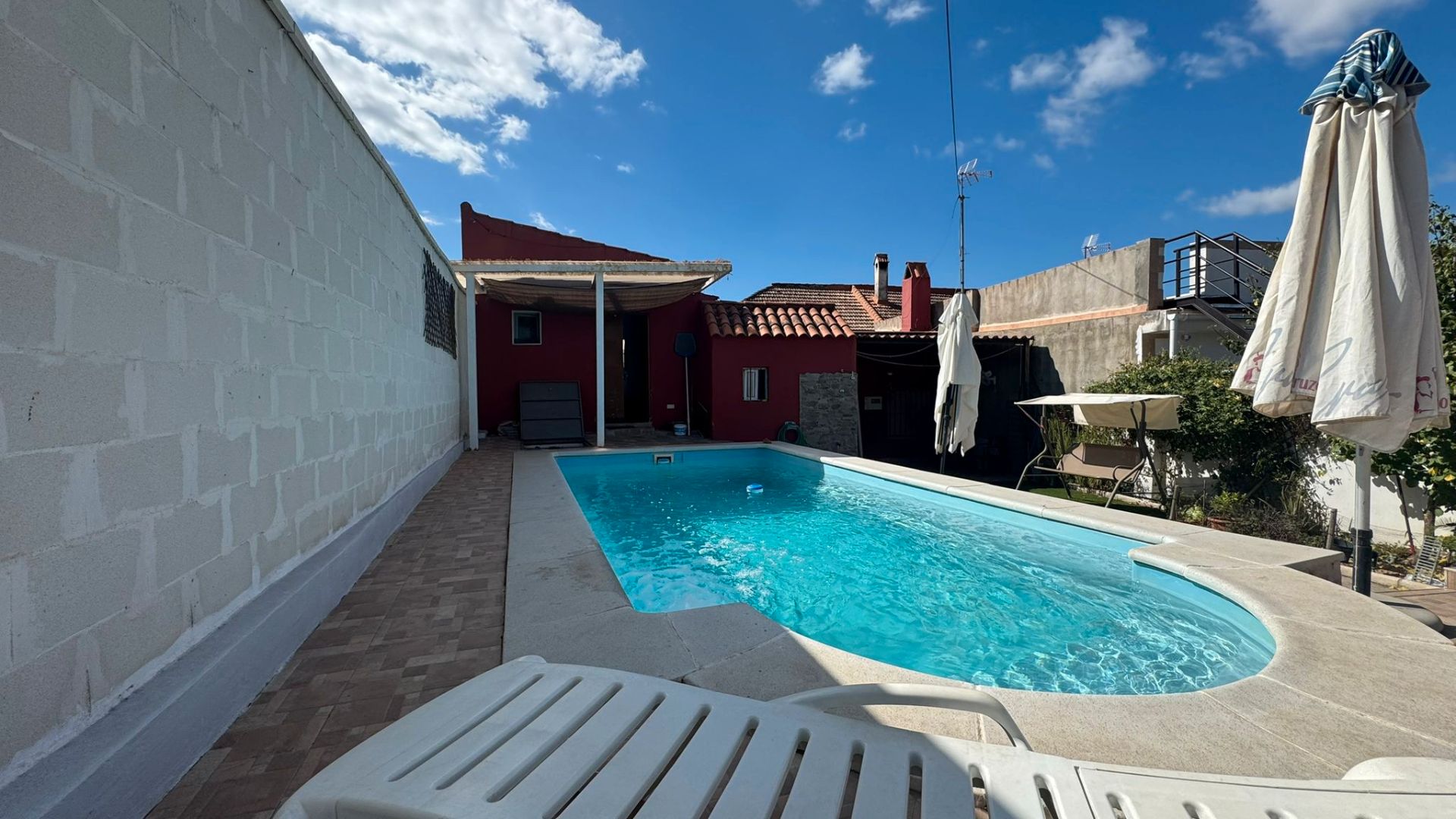 Piscina de Casa o chalet en venta en Villanueva del Río y Minas con Aire acondicionado y Piscina
