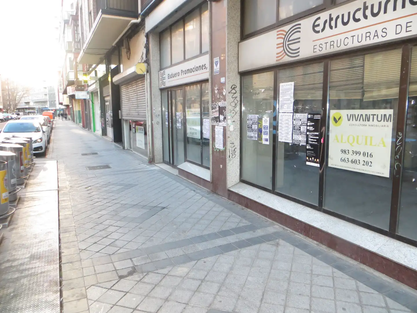 Vista exterior de Local de lloguer en Valladolid