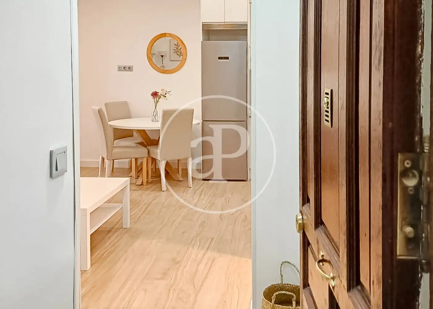 Dining room of Flat for rent in Madrid  with Heating and Furnished