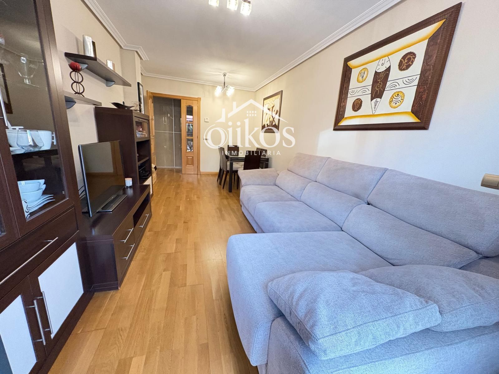 Sala d'estar de Pis en venda en Salamanca Capital amb Calefacció, Piscina i Balcó