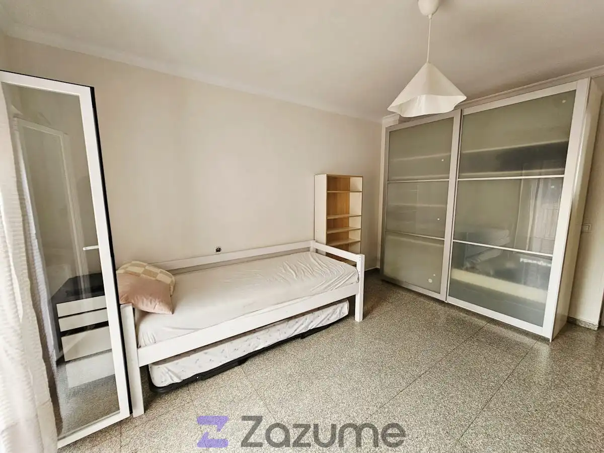 Schlafzimmer von Haus oder Chalet zur Miete in Tomelloso mit Klimaanlage, Heizung und Privatgarten