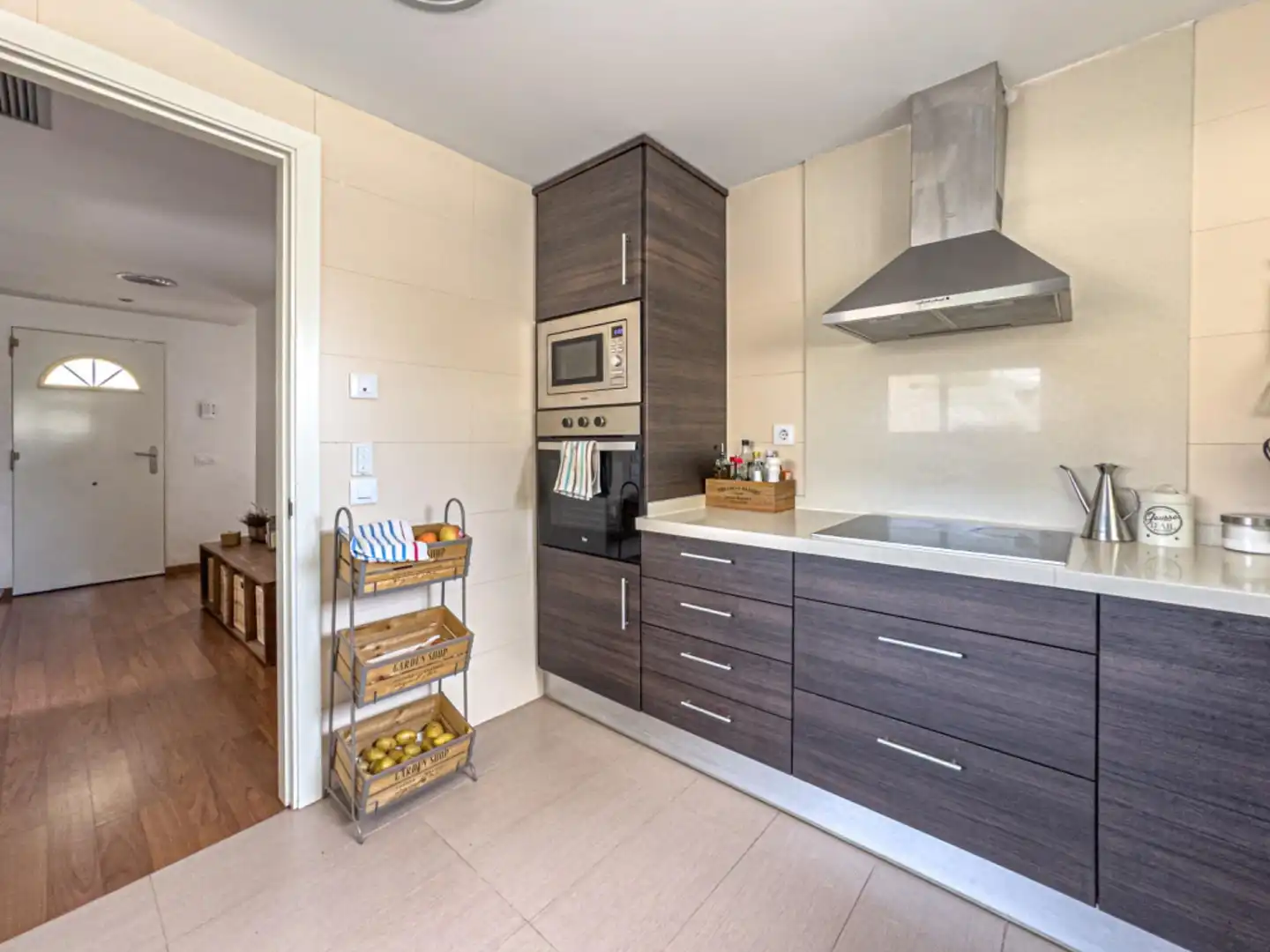 Cocina de Casa adosada en venta en Sant Pere de Ribes con Aire acondicionado, Calefacción y Parquet