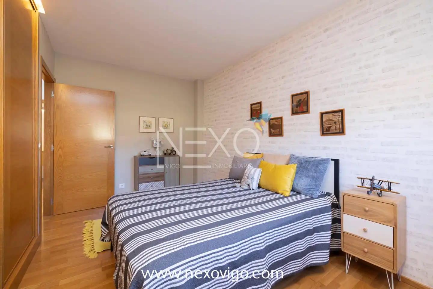 Bedroom of Houses for sale in Vigo   with Heating, Private garden and Terrace