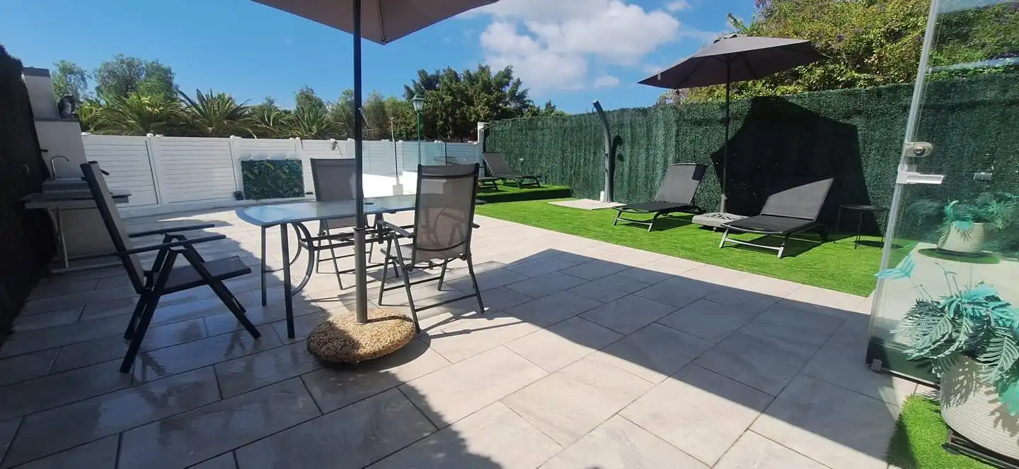 Terraza de Casa o chalet de alquiler en San Bartolomé de Tirajana con Aire acondicionado, Terraza y Amueblado