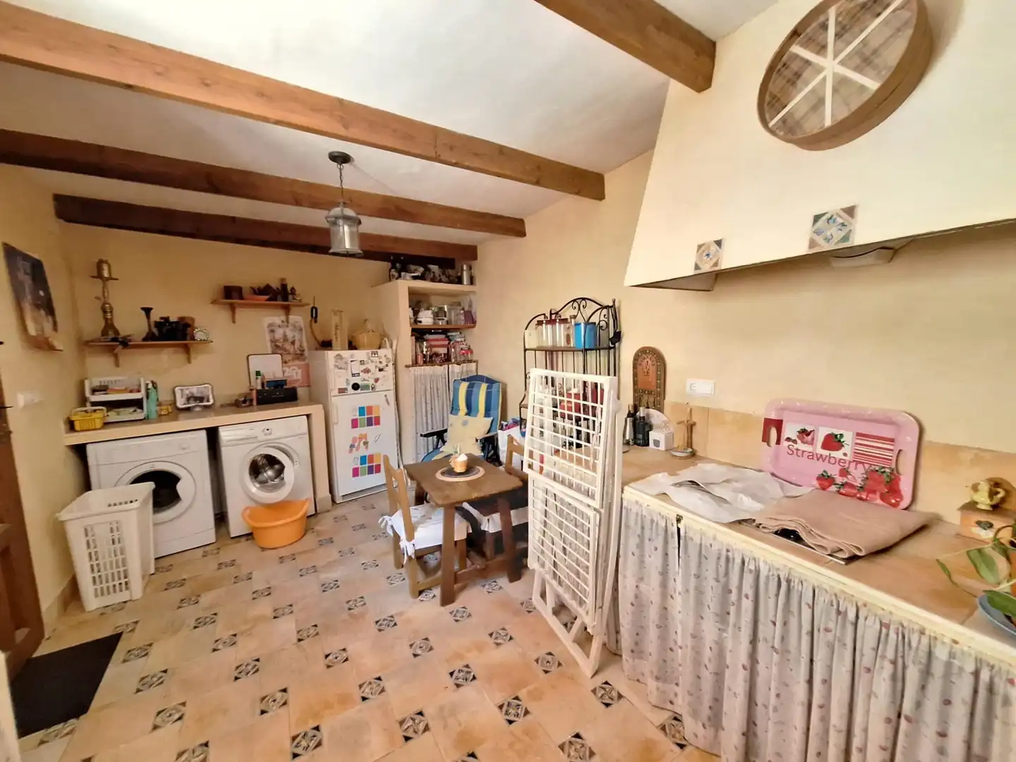 Kitchen of Houses for sale in Algueña  with Air Conditioner, Heating and Terrace