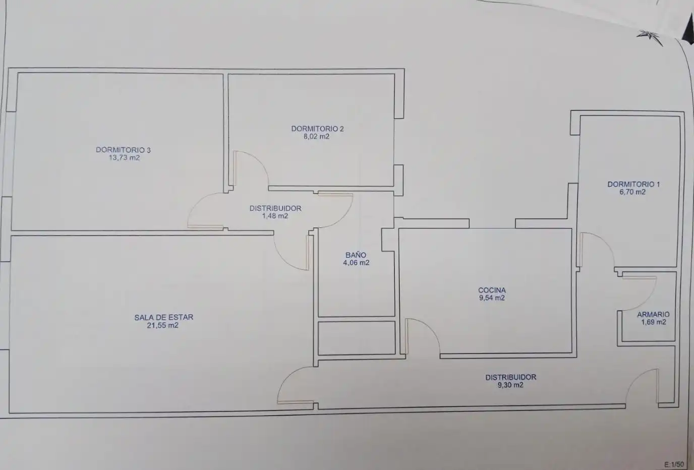 Apartamento en venta en Vilanova de Arousa con Calefacción