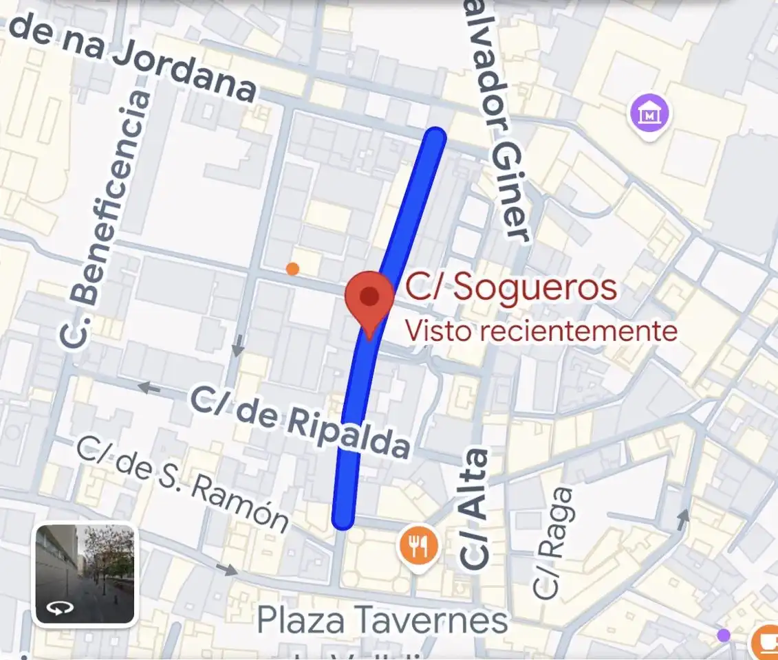 Exterior view of Ground floor for sale in Valencia  with Air Conditioner and Furnished