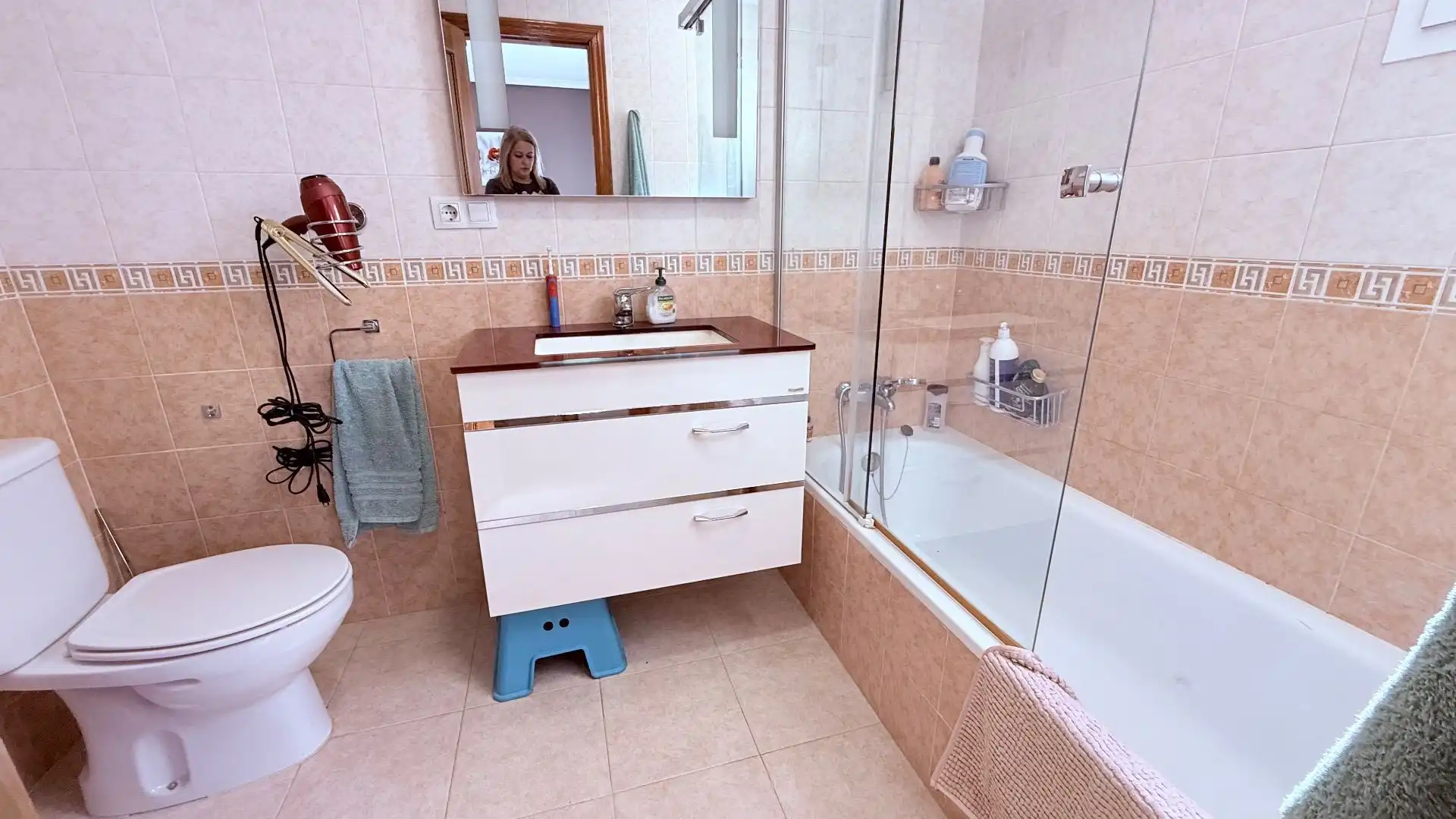 Bathroom of Flat for sale in La Nucia  with Air Conditioner, Heating and Terrace
