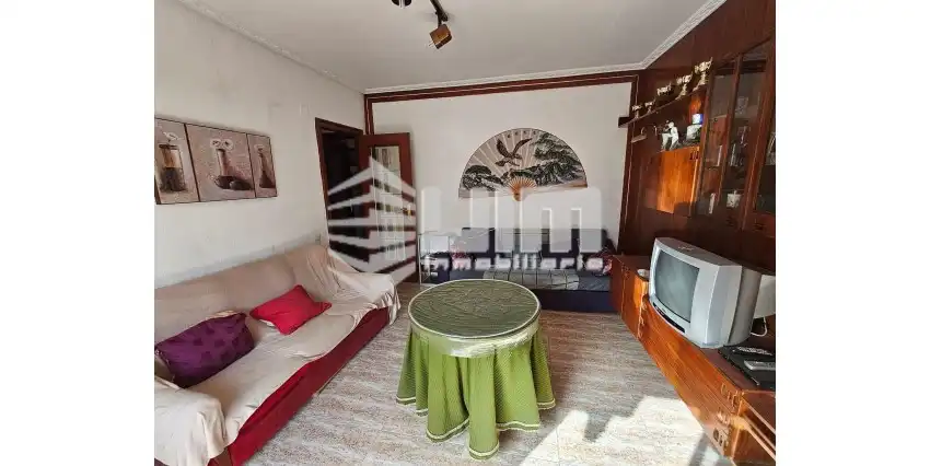Living room of Flat for sale in Sagunto / Sagunt  with Air Conditioner, Furnished and Balcony