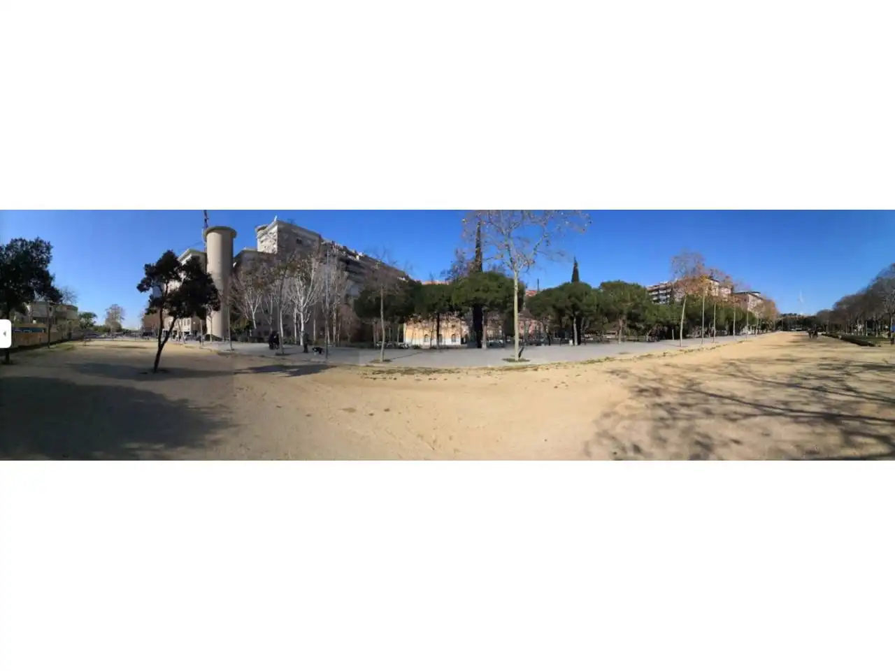 Vista exterior de Piso de alquiler en Barcelona con Parquet, Terraza y Amueblado