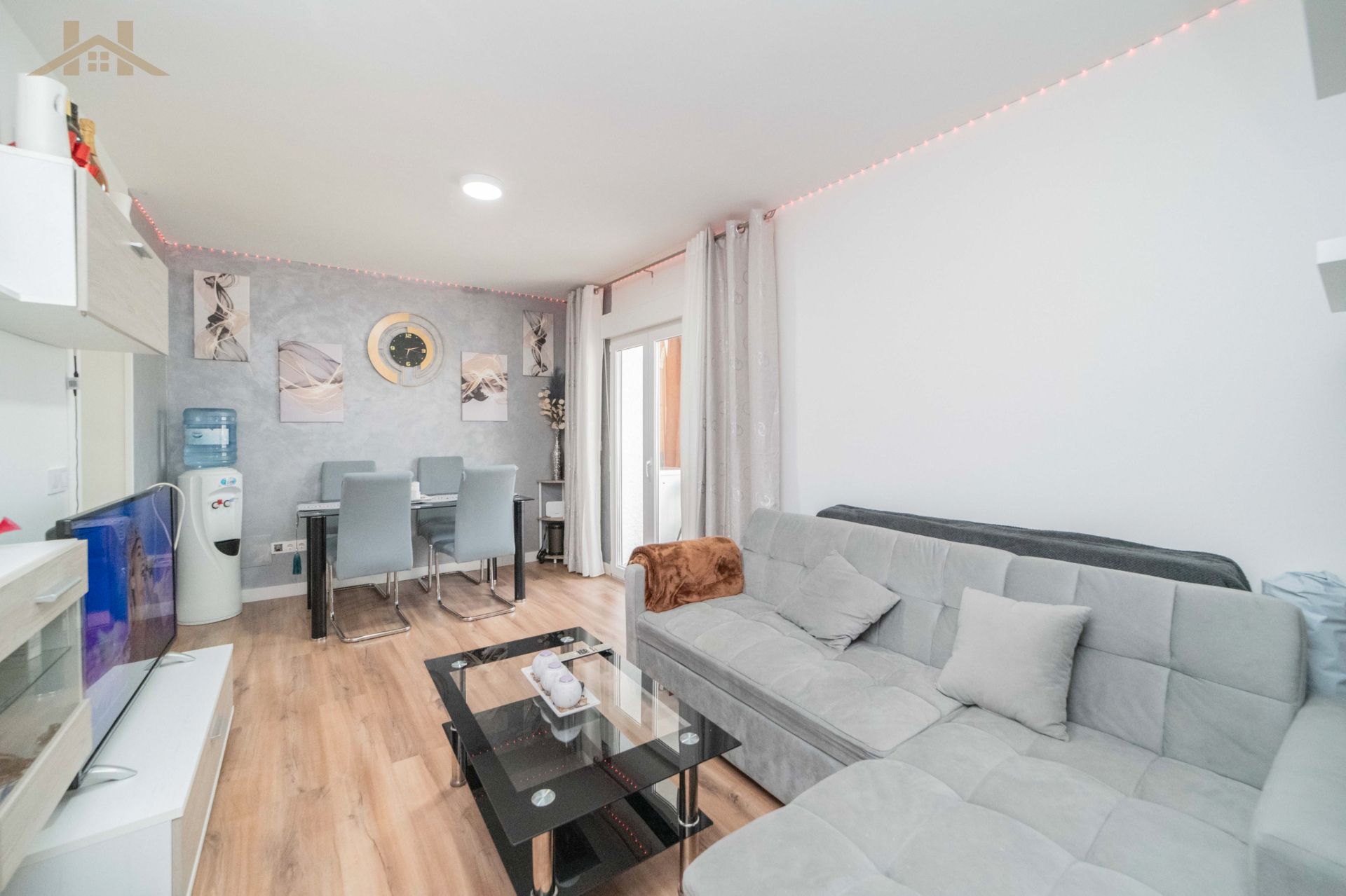 Living room of Flat for sale in Collado Villalba  with Air Conditioner, Heating and Furnished