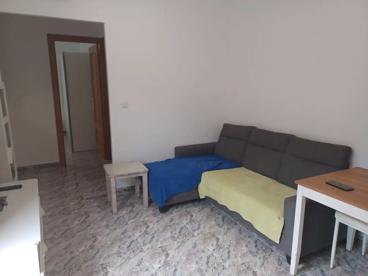 Sala d'estar de Àtic en venda en Badalona amb Terrassa