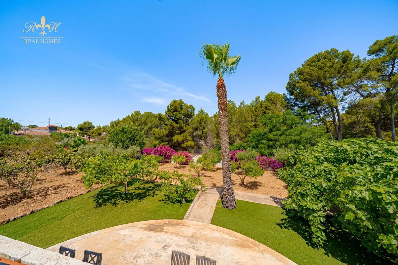 Garden of Houses for sale in L'Alfàs del Pi  with Air Conditioner, Terrace and Swimming Pool