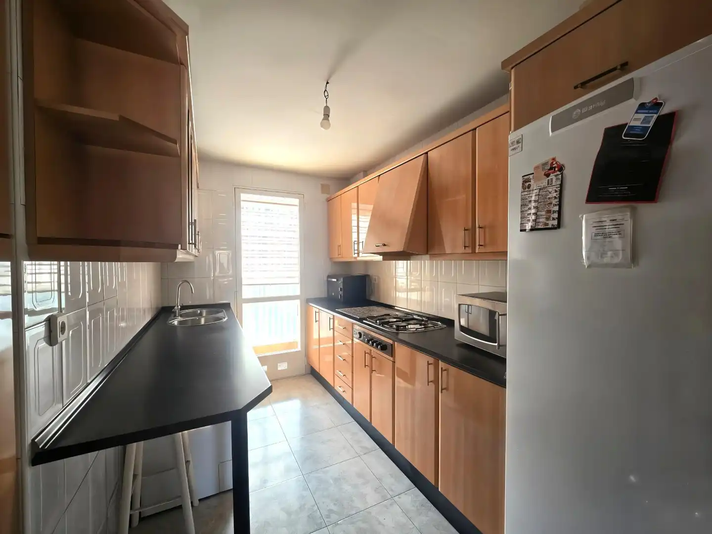 Cocina de Piso de alquiler en Plasencia con Terraza, Amueblado y Balcón