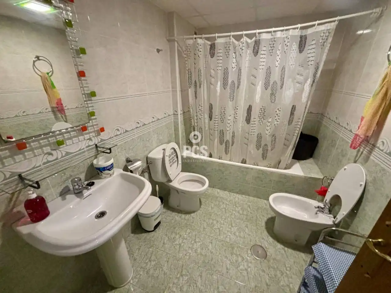 Badezimmer von Wohnung zum Verkauf in Totana mit Heizung, Abstellraum und Möbliert