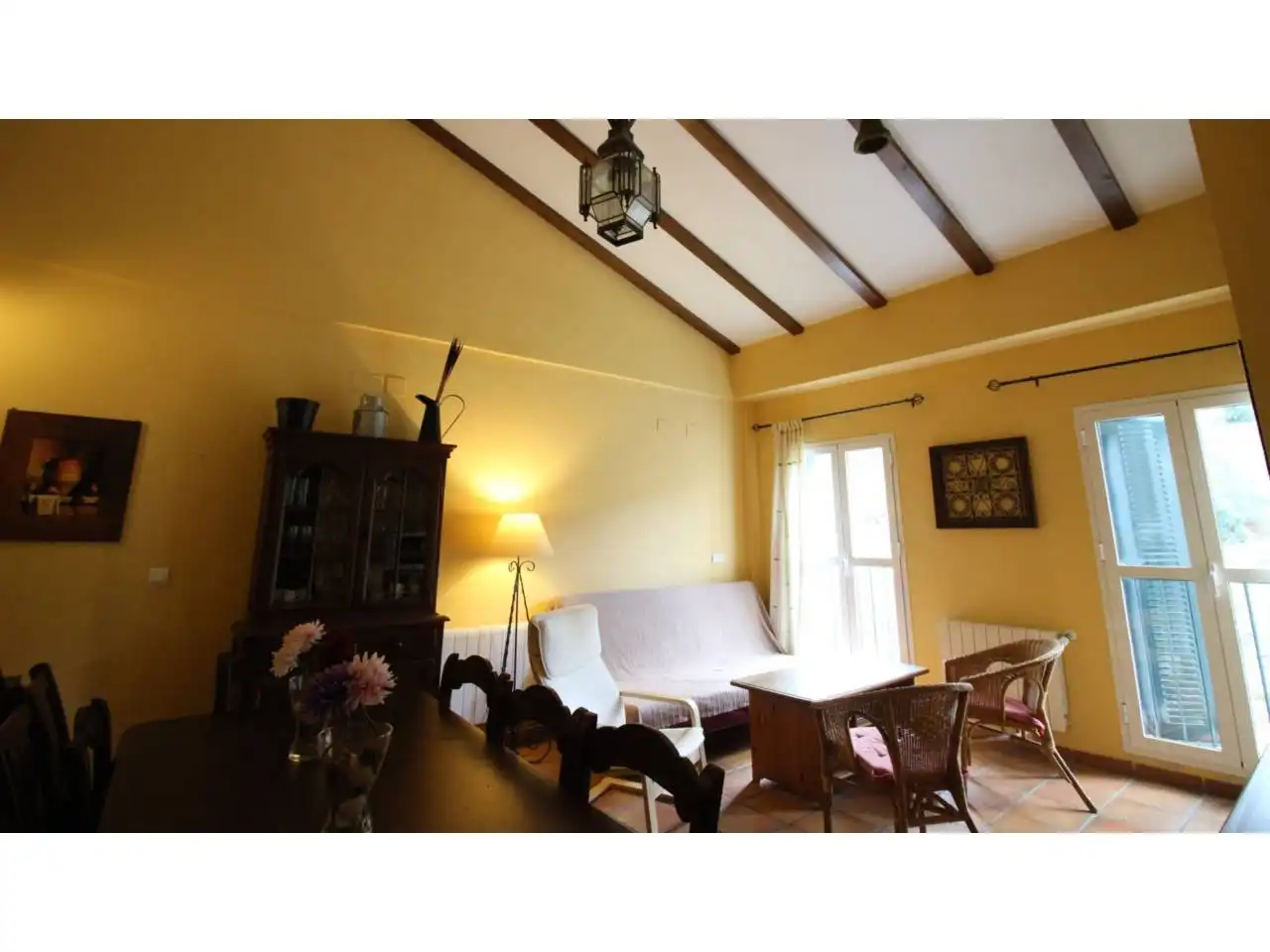 Sala de estar de Casa o chalet de alquiler en Aracena con Aire acondicionado, Calefacción y Jardín privado