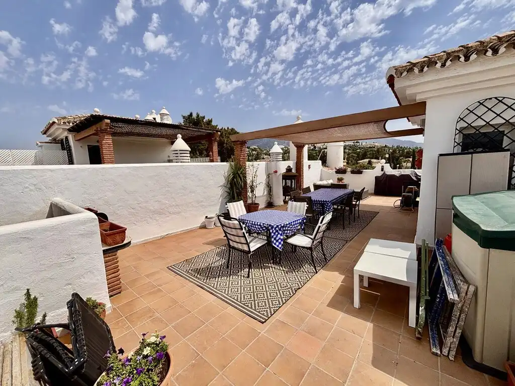 Terrace of Attic for sale in Mijas  with Terrace, Storage room and Furnished